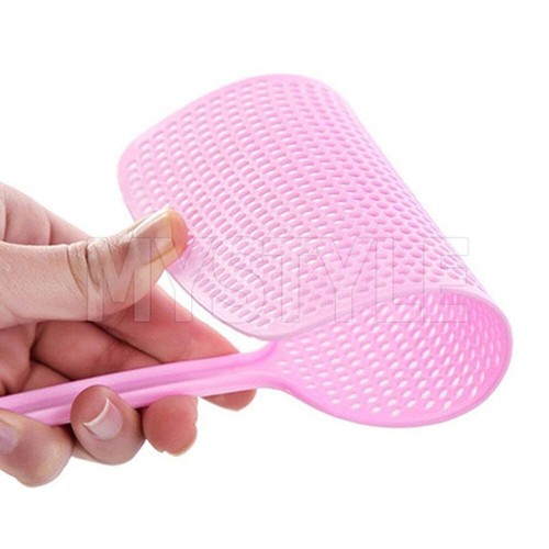 6 x Plastic Fly Swatter Manual Swat Pest Control with Long Handle Assorted New - Picture 6 of 9