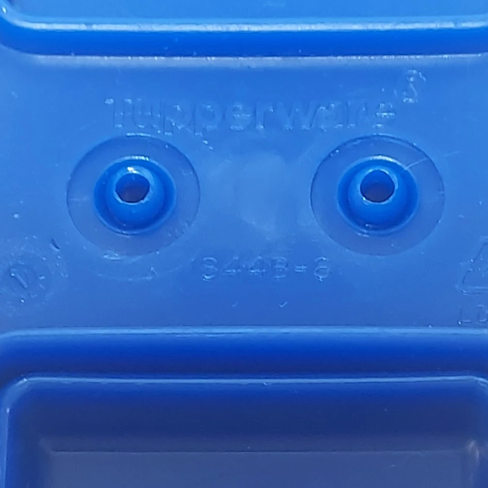 Set of 3 Tupperware Spice Storage Shakers Container Replacement Lids #1844B - Image 4 of 4