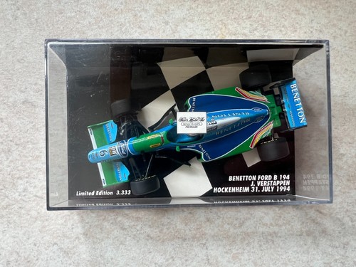 Minichamps 1:43 Jos Verstappen Benetton B194 F1 1994 Hockenheim GP Ltd 3333 - Picture 6 of 11