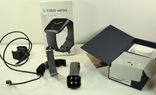 Fitbit Watch Versa Special Edition Small Large Wristbands Charger Box Tested