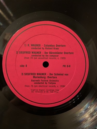 WAGNER Rienzi (composite recording) & Overtures - KRIPS - PENZANCE Private 4LP - Picture 13 of 13