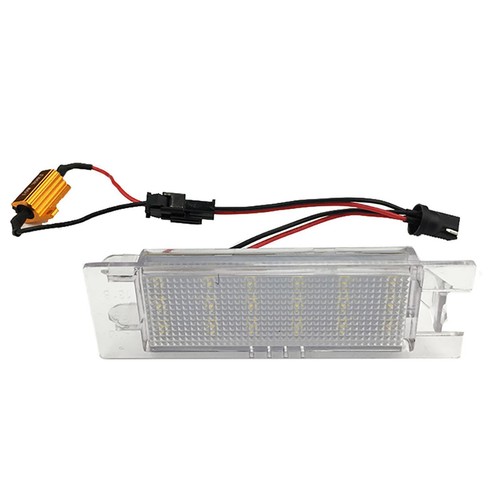 2X LED Kennzeichenbeleuchtung Kennzeichenleuchte Für Opel Adam Astra H J K Corsa - Picture 7 of 10