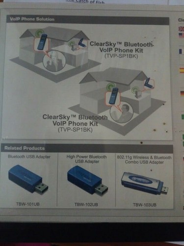 TRENDnet ClearSky Bluetooth VoIP Phone Kit (for Skype™) - Picture 4 of 7
