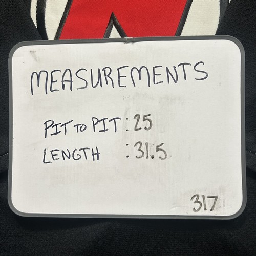 Vintage New Jersey Devils NHL CCM Center Ice Air-Knit Jersey Large - Picture 3 of 10