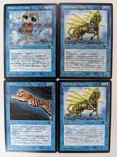 Breath of Dreams, Phantasmal Mount 2X, Updraft  - MTG - Ice Age Blue - Uncommon