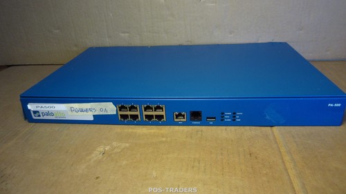 PaloAlto Pa-500 MP Security Firewall VPN Appliance 8-Port Gigabit DAMAGED CORNER - Afbeelding 1 van 8