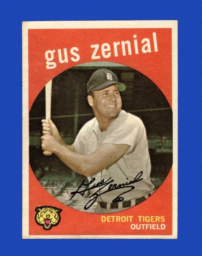 1959 Topps Set-Break #409 Gus Zernial EX-EXMINT *GMCARDS*