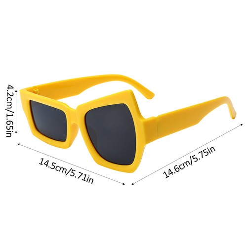 1PC Eyebrow-Raising Sunglasses Protection Funny Irregular Shaped Sun Glasses - Picture 4 of 17