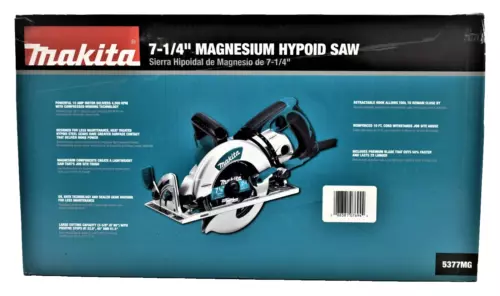 Makita (5377MG) 7-1/4" 15 Amp Corded Lightweight Magnesium Hypoid Circular Saw
