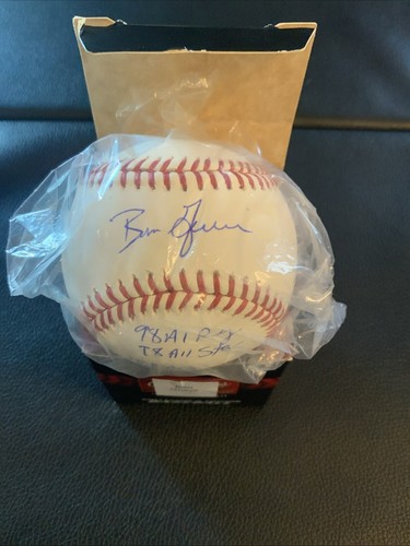 1998 Ben Grieve Oakland Athletics A’s Autograph Baseball ROY ALLSTAR  MLB #1600 - Picture 1 of 4