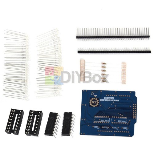 3D LED Light 4x4x4/ 8x8x8 Square LED Cube Lamp LED PCB Board Electronic DIY Kit - Picture 8 of 26