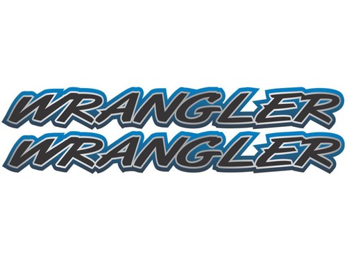 Hood decals stickers for Wrangler - 2pc set - PICK COLOR yj tj jk - Bild 19 von 21