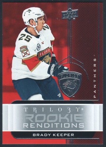 Brady Keeper Rookie Renditions #RR-4 2019-20 Upper Deck Trilogy - Picture 1 of 2