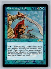 Magic The Gathering Exodus Dominating Licid #30/143 MTG TCG CCG