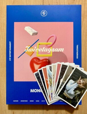 TWICE monograph twicetagram DVD＋トレカ TWICE Twicetagram MONOGRAPH Photobook DVD 149P K-Pop 2018 W