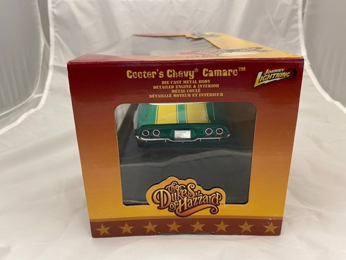 TOMY 1:18 - COOTERS CHEVY CAMARO 1970 - THE DUKES OF HAZZARD NEW - Picture 3 of 5