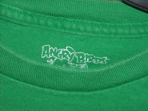 Angry Birds, Tee Shirt, Green, XL T-Shirt - Picture 4 of 5