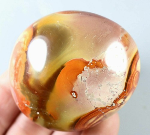 Erstaunlich natürlicher Ozean Jaspis Kristall Achat Geode Stein Jaspis Reiki Stein 131g - Bild 3 von 10