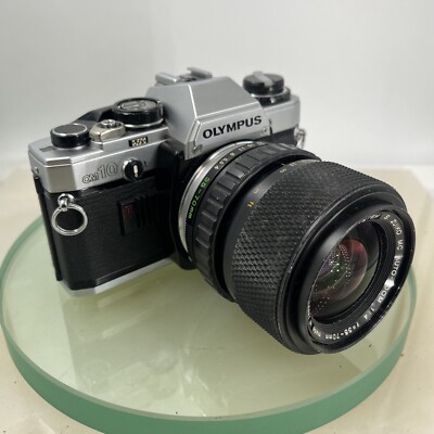 Olympus Om10 Lens Vintage Olympus Film Camera Olympus OM10 White