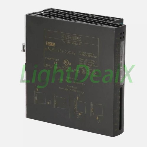 1PZ Nuovo Alimentatore 6EP1931-2DC42 SIEMENS 6EP1 931-2DC42 Spedizione Rapida - Foto 2 di 2