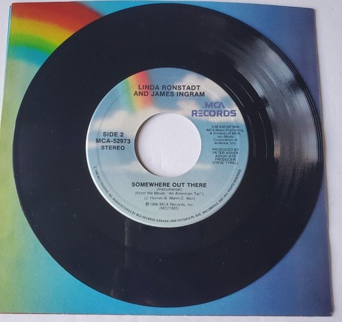 Linda Ronstadt y James Ingram - Somewhere Out There - 1986 - Imagen 1 de 2