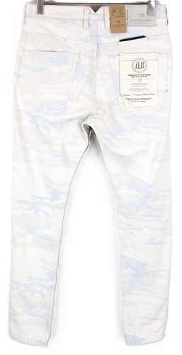 Scotch&Soda Stump Hombre W29 Pantalones Suelto Algodón Gris Militar Estampado - Imagen 2 de 10