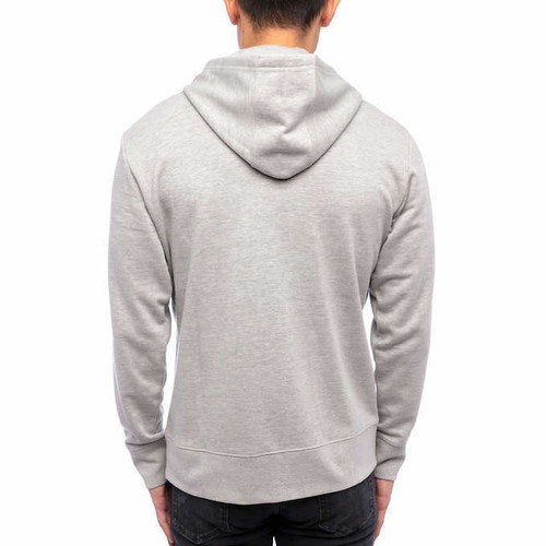 Champion Herren Fleece Hoodie Jacke mit durchgehendem Reißverschluss, Oxford grau, L - Bild 4 von 4