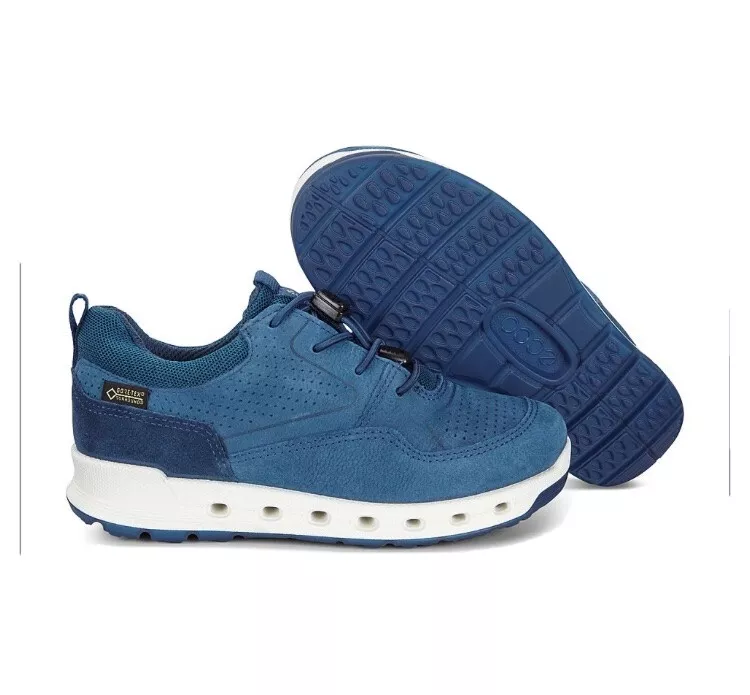 ECCO COOL KIDS Boys Top Sneaker GORE-TEX 34 EUR 2,5 US Blue Leather | eBay