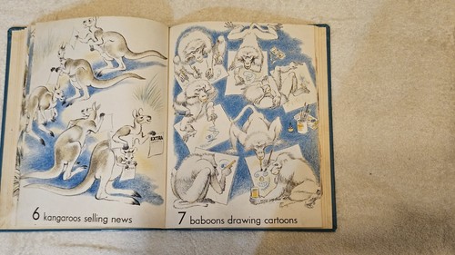 Seltener Fritz Eichenberg, TANZEN IM MOND, Zählbuch, 1.Auflage HC 1955 - Bild 6 von 12
