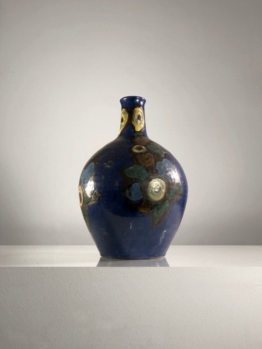 1900-1920 VASE CERAMIQUE ART-DECO NOUVEAU MODERNISTE WIENER WERKSTATTE - Picture 1 of 4