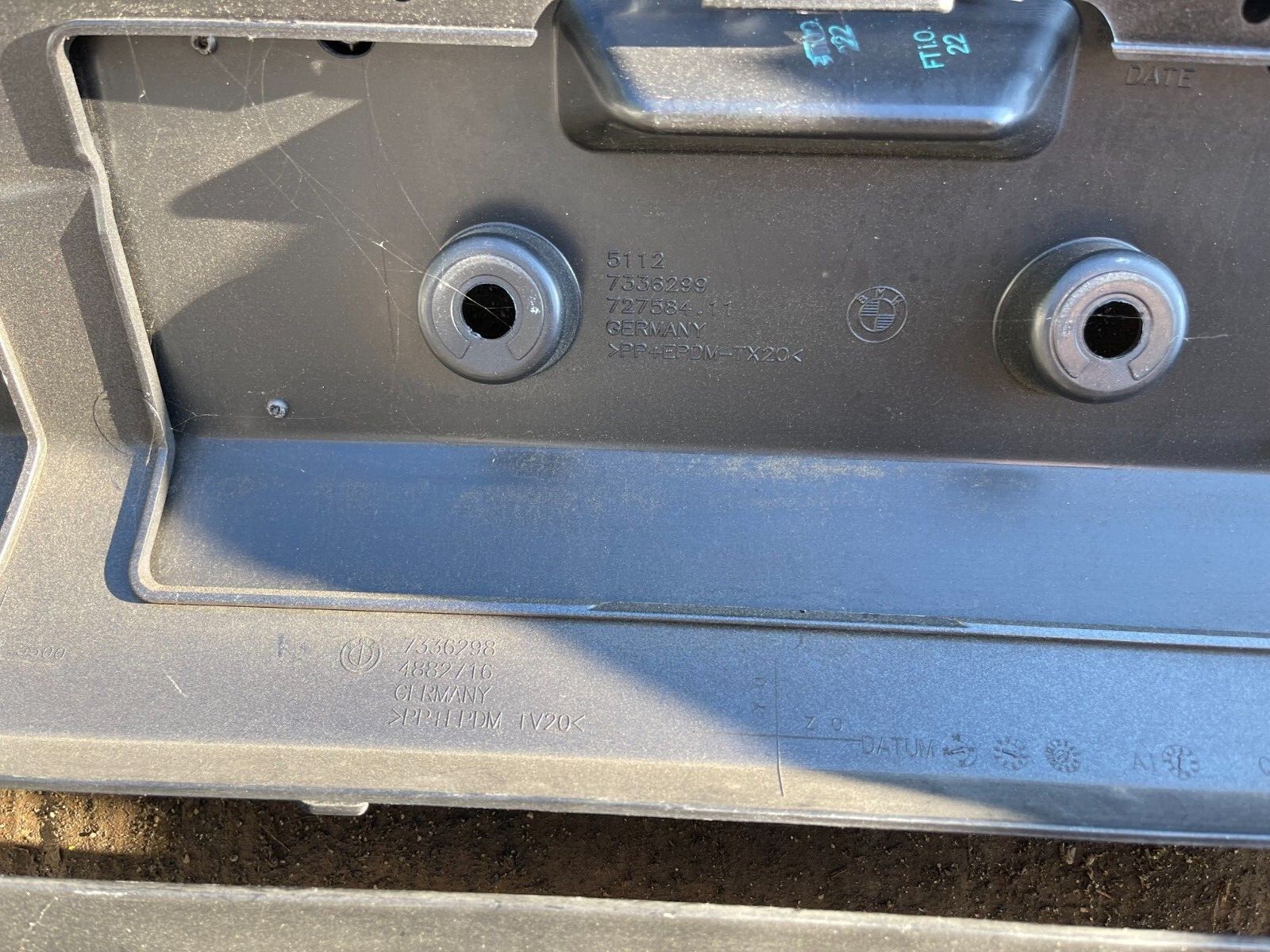 2014 2015 2016 2017 2018 2019 BMW I8 Rear Bumper OEM