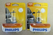 2x Phillips 9008B1 Standard Headlight 9008 Headlight Bulbs