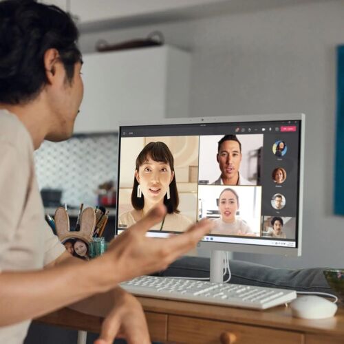 HP All-in-One Desktop Computer PC 21.5" FHD Display Intel Celeron Windows 11 Pro - Picture 6 of 7