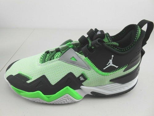 NIKE JORDAN WESTBROOK ONE TAKE WHITE/BLACK-RAGE GREEN SZ 10 MEN'S [CJ0780-103] - Picture 7 of 12