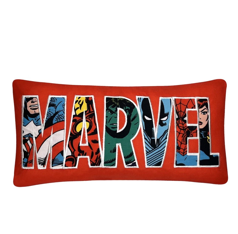 "Almohada The Big One Marvel 10"" X 20"" NUEVA" Foto 2 de 4