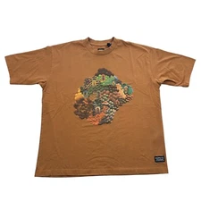 LEVI'S x URBAN OUTFITTERS Size Small Abstract Graphic Skater Shirt Oversized***