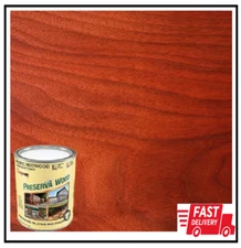 Preserva Wood 1 qt. Oil-Based Pacific Redwood Penetrating Exterior Stain Sealer
