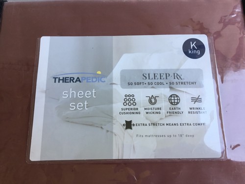 Set lenzuola letto bagno e oltre terapeutiche SleepRX antirughe king #337W - Foto 2 di 3