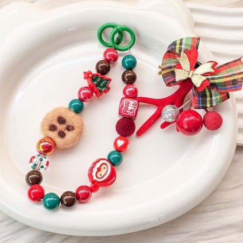 Elegant Handmade Beaded Bracelet Cellphone Strap Pendant Antilost Chain Jewelry - Zdjęcie 6 z 8
