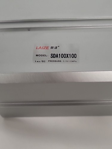 High Quality SDA100x100 Pneumatic SDA100-100mm Double Acting Compact AIR Cylinde - Picture 2 of 7