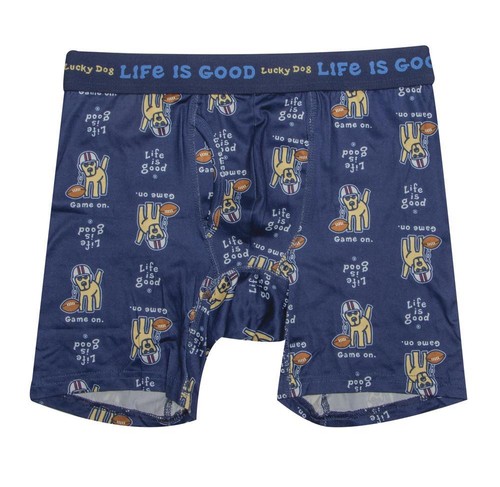 Life Is Good Mens Super Soft Stretch Boxer Briefs 3 Pack Fly Pouch FREE SHIPPING - Picture 7 of 20