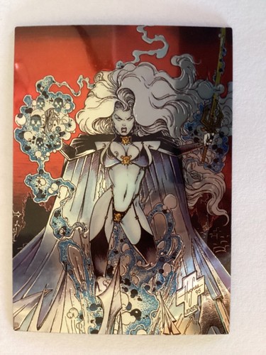 1995 Lady Death Serie II Chrom Sammelkarten - Sie wählen die Karte - Bild 43 von 101