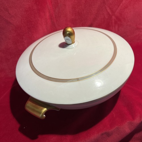 Vintage Rosenthal Covered Vegetable Bowl- Gold Incrusted 9” (RK) - Picture 8 of 10