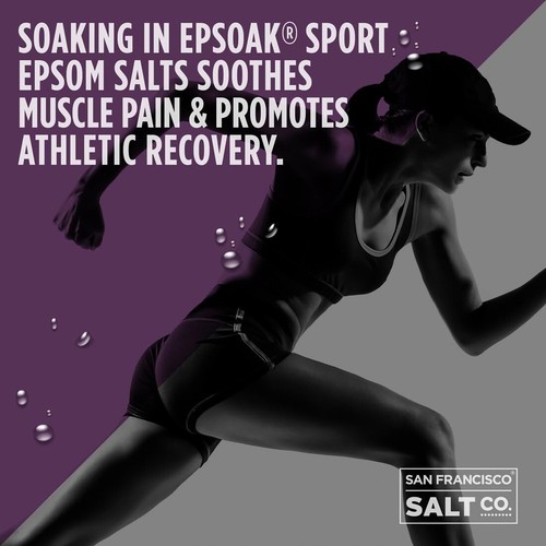 Sport Lavender Epsom Salt - 5 lbs Detox and Relaxation for Active Lifestyles - Picture 6 of 9