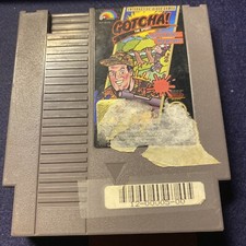 Gotcha The Sport - Nintendo NES Game Authentic