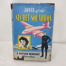 Vintage Early Captain Midnight Story Joyce of The Secret Squadron Book 1942