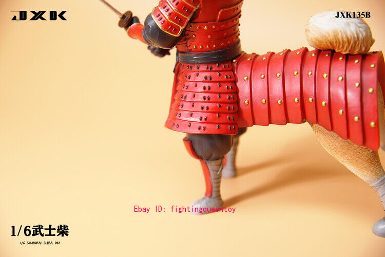 JXK JXK135B 1/6 Samurai Shiba Inu Animal Model GK Resin Statue