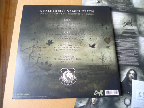 A Pale Horse Named Death – When The World Becomes Undone 2xLP SPV 286551 2LP - Picture 3 of 3