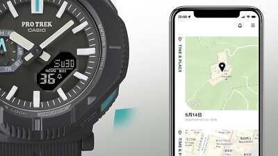 CASIO PRO TREK PRJ-B001-1JF Hiker Line Bluetooth Solar CASIO PRO TREK PRJ-B001-1JF Hiker Line Bluetooth Solar