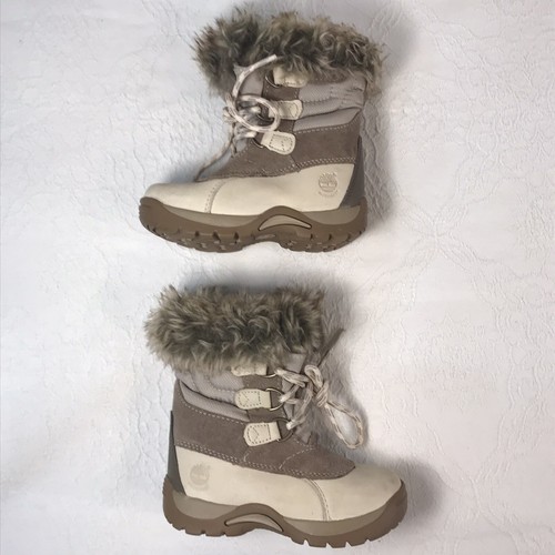 Timberland Snow Boots Toddler Size 7.5 Primaloft Insulation Waterproof - Picture 6 of 21